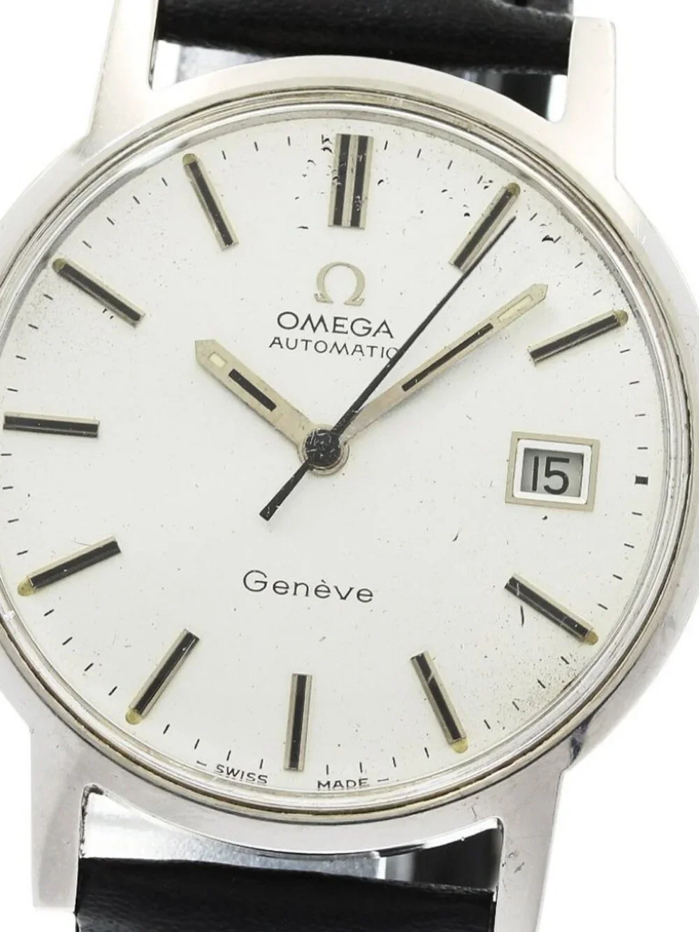 OMEGA Geneve 166.098 Date Cal.1480 Silver Dial Automatic Men's Watch_968364